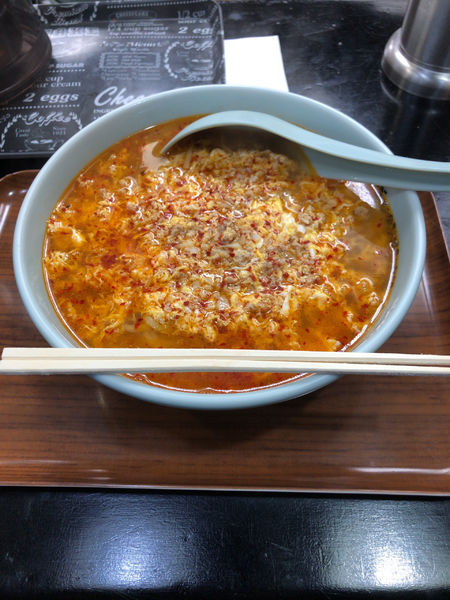 「タンタンメン　中辛」@元祖ニュータンタンメン本舗 東神奈川店の写真