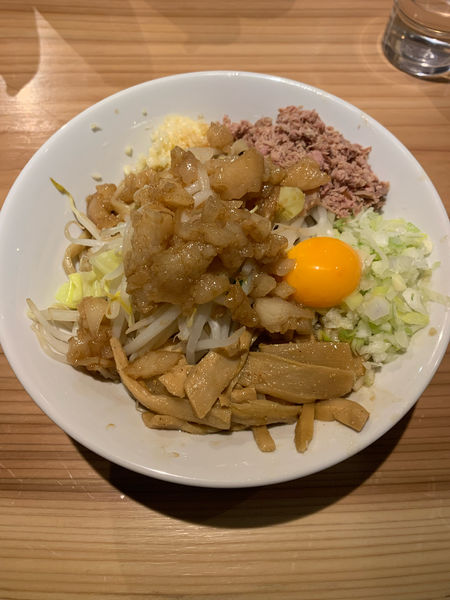 「油そば」@らぁ麺 玉椿の写真