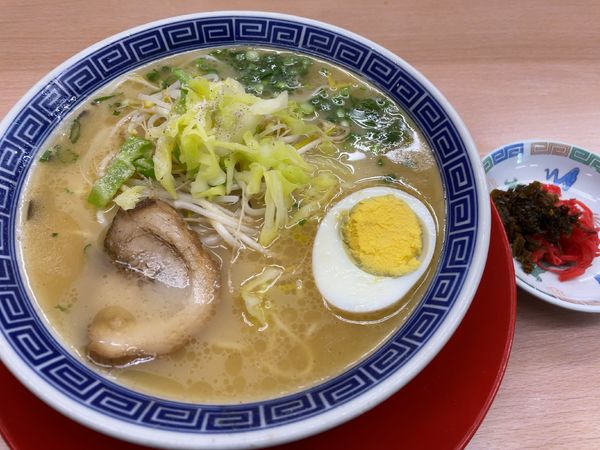 「朝ラー」@ラーメンマン（拉麺男）の写真