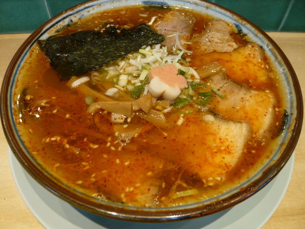 「中華そば（+辛くする（5辛））」@はるちゃんラーメンの写真