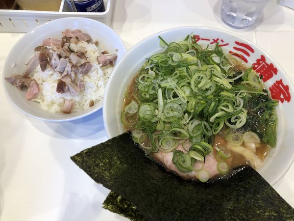「らーめん　九条ねぎ」@ラーメン 三浦家の写真