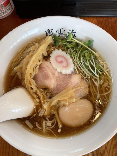 「ラーメン並＋味玉¥950」@煮干拉麺専科 慶雲海の写真