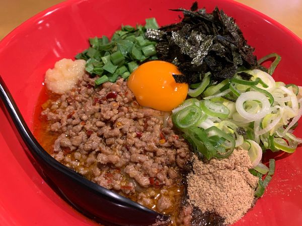 「カレー台湾まぜそば」@つけめんや 泉の写真