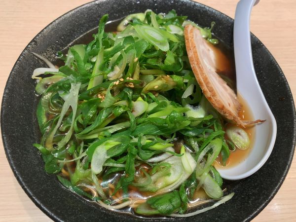 「九条ねぎらーめん」@らーめん しおじの写真