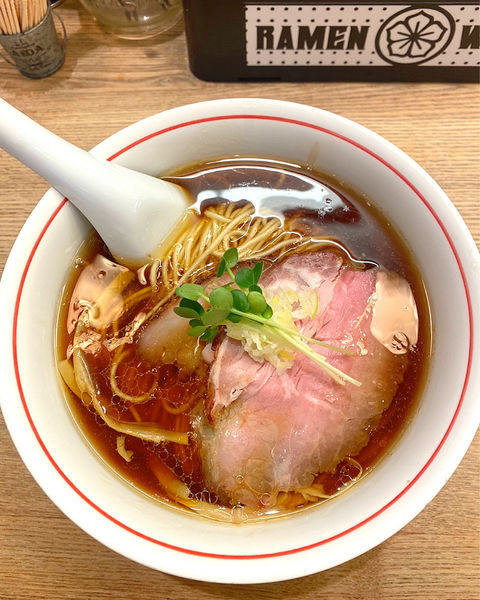「軍鶏そば」@麺尊 RAGEの写真
