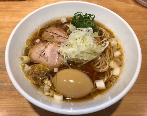 「醤油そば特製」@佐々木製麺所の写真