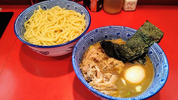 「釜あげ得勢つけめん」@自家製中華そば 勢得の写真