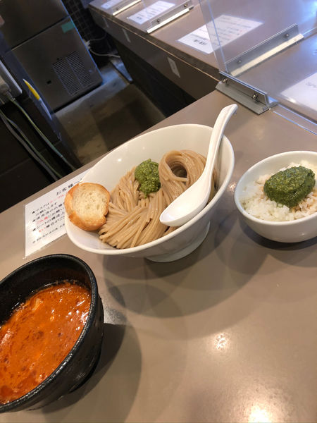 「海老トマトつけ麺」@つけ麺 五ノ神製作所の写真