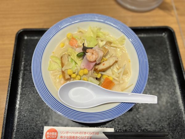 「小さいチャンポン500円」@長崎ちゃんぽん リンガーハット 光が丘IMA店の写真