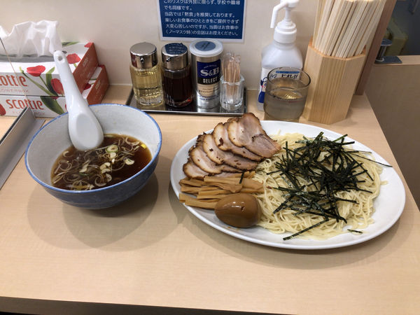 「つけそばチャーシュー」@大勝 松戸店の写真