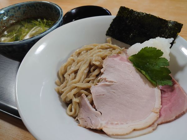 「【限定】牡蠣のつけそば(1100円)」@と多゛食堂の写真