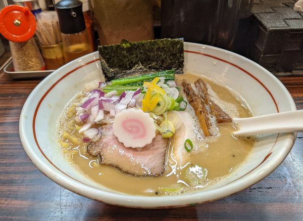 「ニボ味噌でWWW麺」@らー麺 あけどやの写真