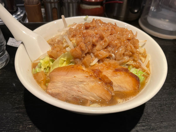 「豚煮干し」@つけめんTETSU 三鷹店の写真