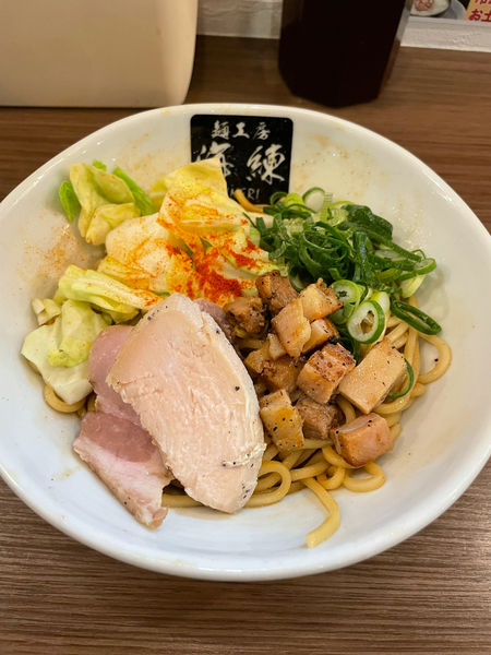 「まぜそば」@麺工房 海練の写真