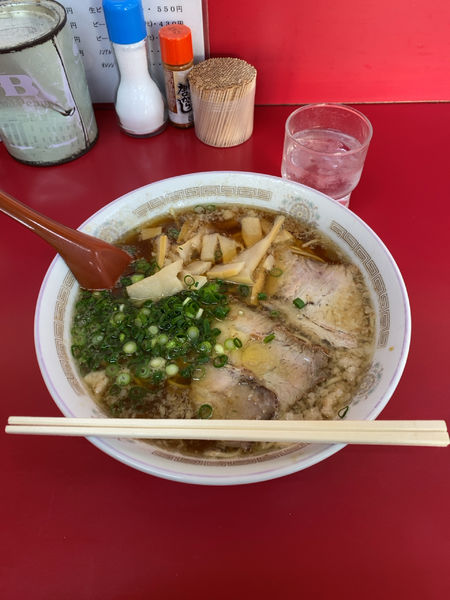 「中華そば大盛」@十八番 引野店の写真