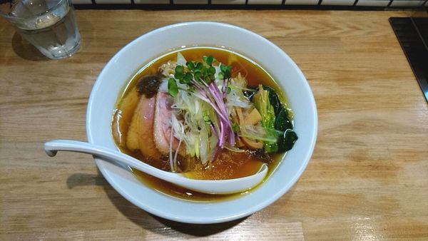 「手揉み中華ソバ（薄口）900円」@中華ソバ ビリケンの写真