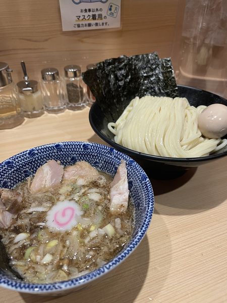 「つけ麺チャーシュー大盛り」@頑者の写真