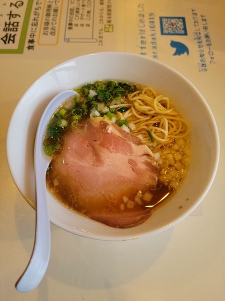 「牛骨中華そば 700円」@粗炊中華そば のじじの写真