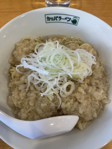 「限定カッパホワイト」@カッパラーメンの写真