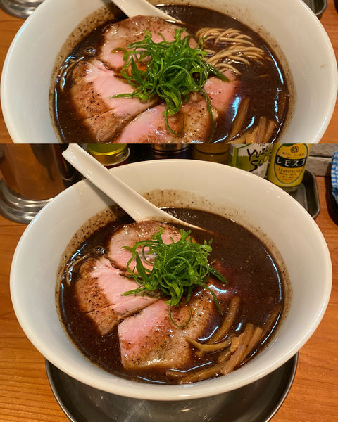 「源玄BLACKSOBA ¥850」@麺処 源玄の写真