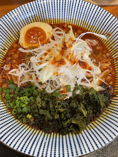 「大原あたりのタンタン麺＋タルチャーごはん¥1,140」@めん結び 光の葉の写真