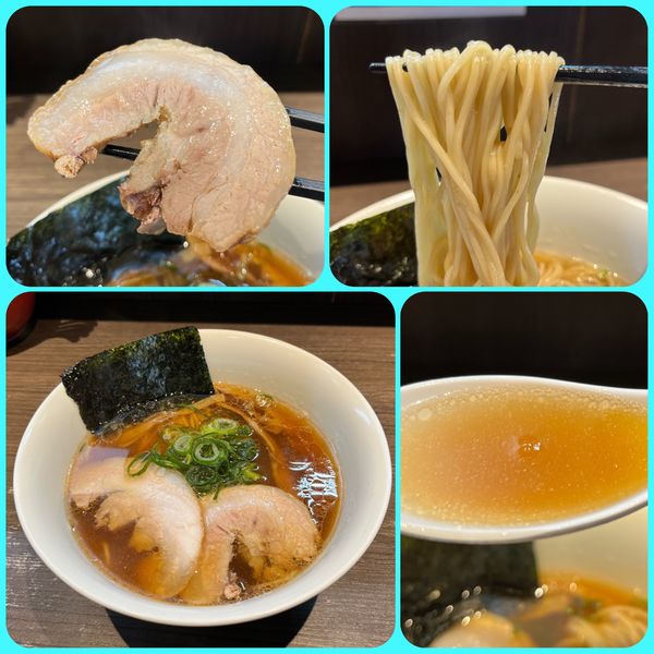 「醤油らぁ麺¥1000」@支那そばや 本店の写真