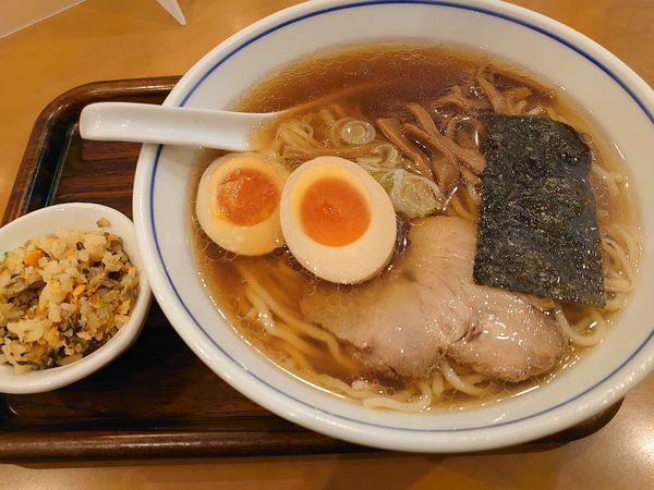 「煮玉子らあめん」@好日の写真