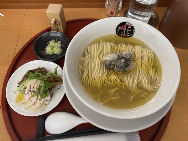 「牡蠣鯛らーめん」@らーめん はやしの写真