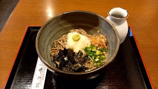「おろしそば・冷」@手打ち出雲そば 竹の家の写真