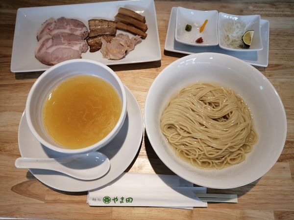 「しおつけ麺(並盛)」@麺処 やま田の写真