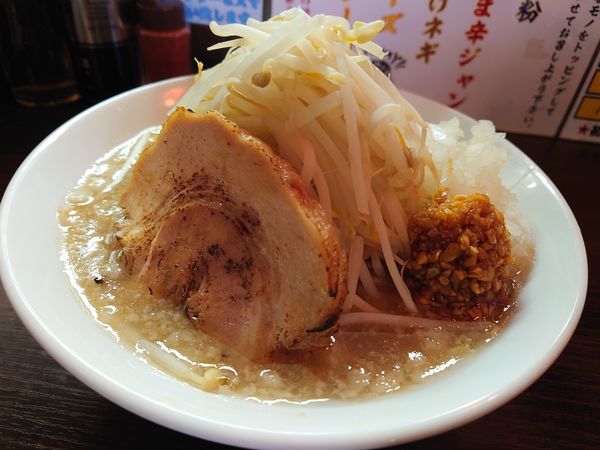 「ふじ麺（塩）」@山勝角ふじ 京成大久保店の写真
