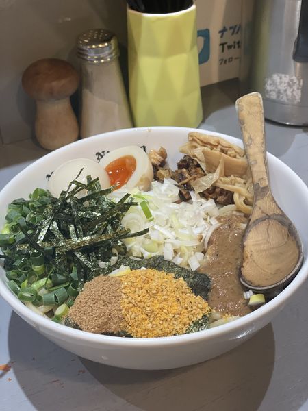 「まぜそば」@麺Dining Number Nine 09の写真