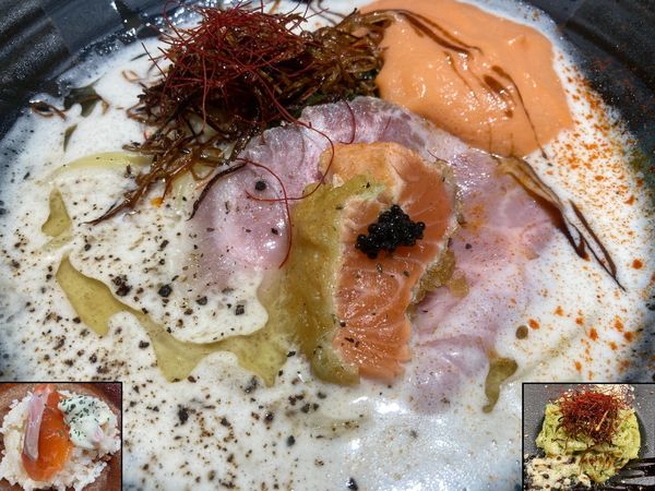 「白サーモン＋サーモンめし＋フレンチ和玉」@サーモンnoodle3.0の写真