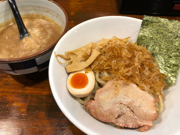 「濃魚つけ麺　醤油」@オリオン食堂の写真