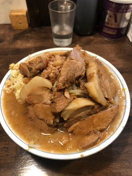 「豚増し」@らーめん梵's 埼大前本店の写真