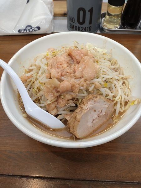 「ど豚骨ラーメン並　ニンニク抜き」@宮二郎の写真