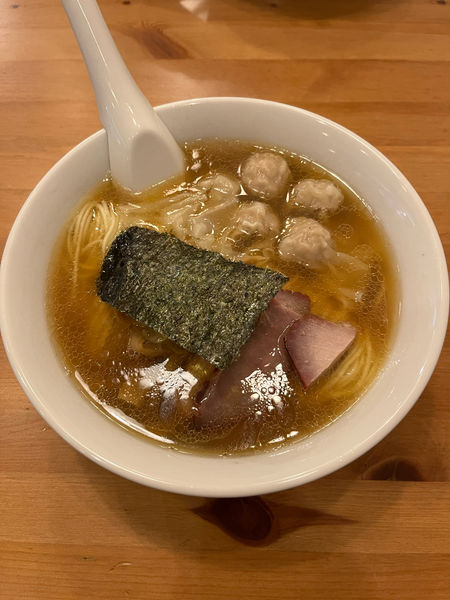 「ワンタンメン 950円」@支那ソバ おさだの写真