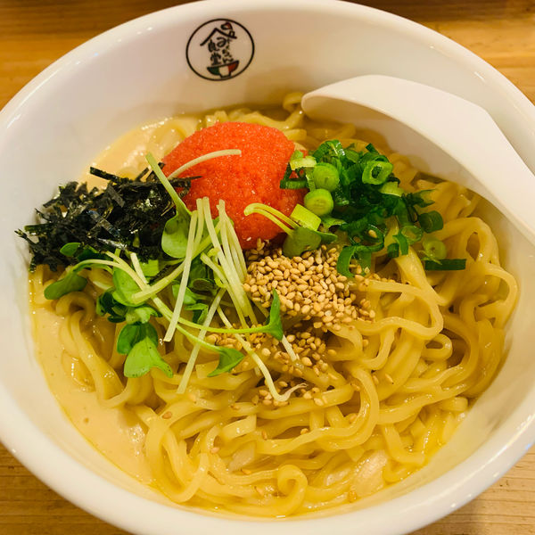 「明太クリームまぜそば」@イタリアンまぜそばのお店 みくちゃん食堂の写真