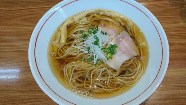 「煮干し醤油(ストレート細麺)」@ら〜麺 安至の写真