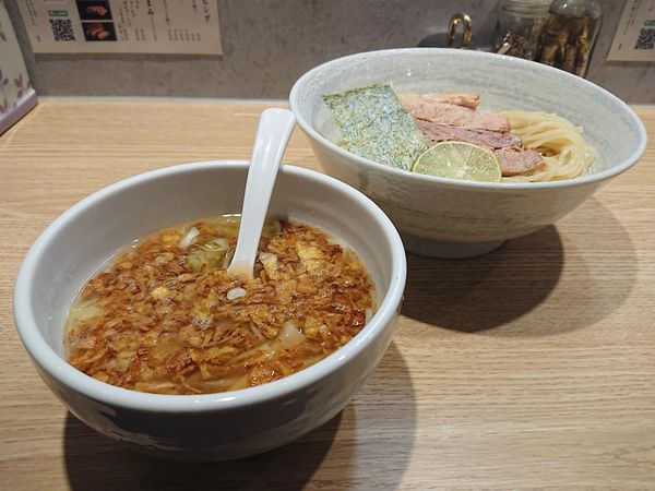 「つけそば(塩)」@麺や独歩 昭島本店の写真