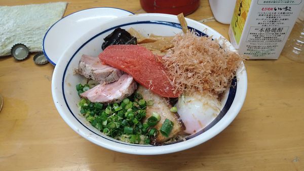 「1本たら子の和え蕎麦」@MENYA 食い味の道有楽の写真