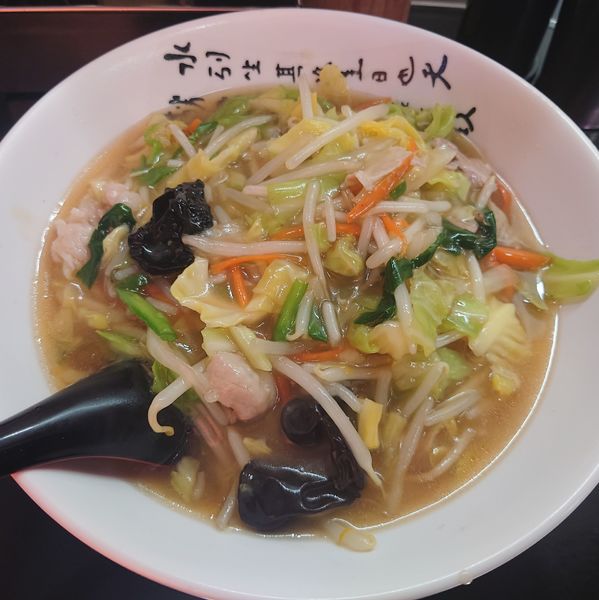 「チャンポン麺　1000円」@中国手打拉麺 馬賊 日暮里店の写真