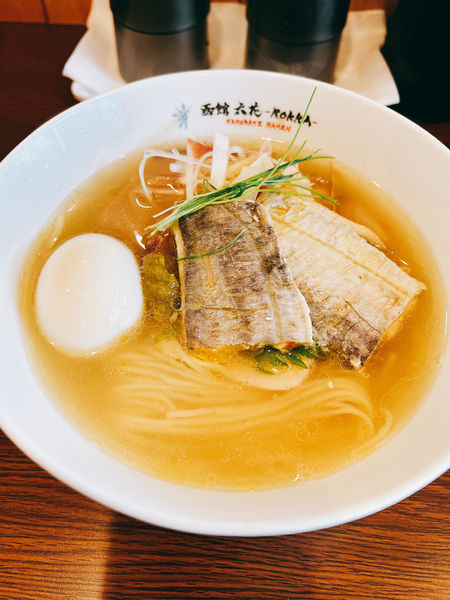 「鮮魚 太刀魚中華そば」@六花 -Rokka-の写真