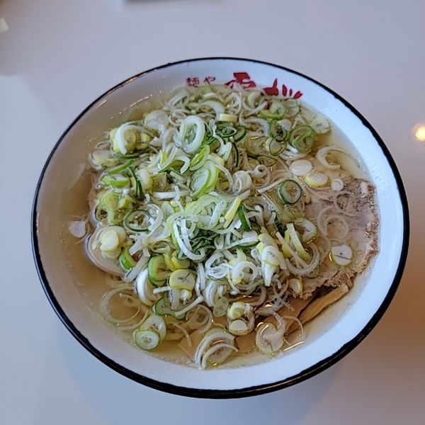 「らーめん ねぎ増し」@麺や 雷桜の写真