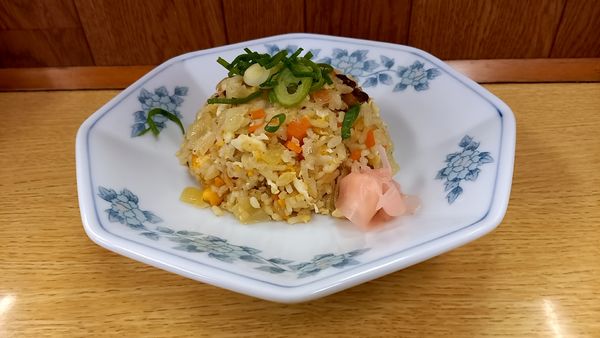 「半チャーハン」@中華そば あんくるの写真