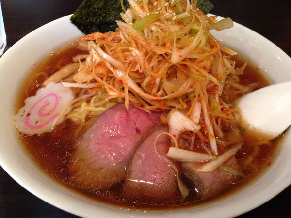 「辛ねぎらーめん」@らーめん 大木の写真