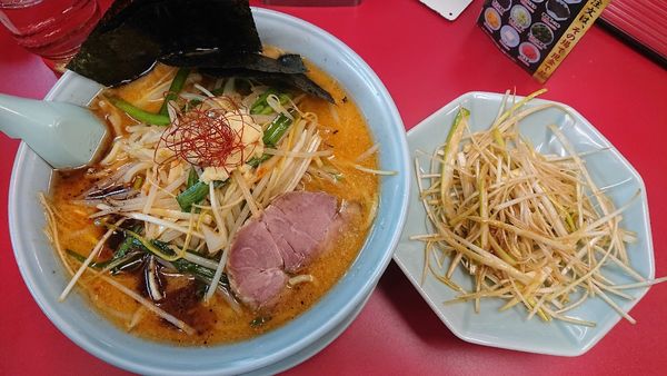 「G系黒マー油もやし味噌」@ラーメン山岡家 牛久店の写真