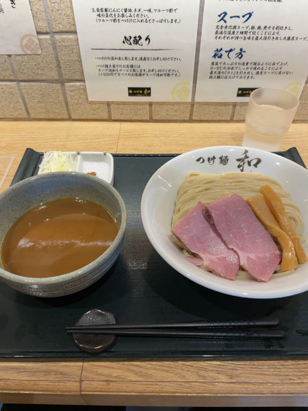 「つけ麺　中」@つけ麺 和 泉中央店の写真
