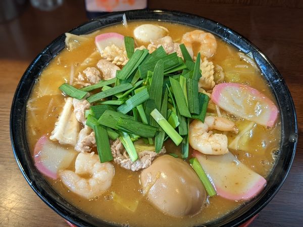 「限定あんかけチャンポン」@中華そば 花京 天六店の写真