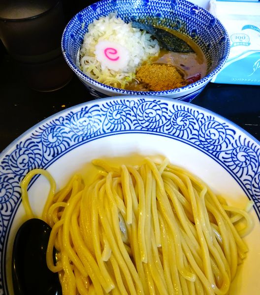 「カレーつけ麺＋玉ねぎ（1,050円）」@狼煙 〜NOROSHI〜の写真